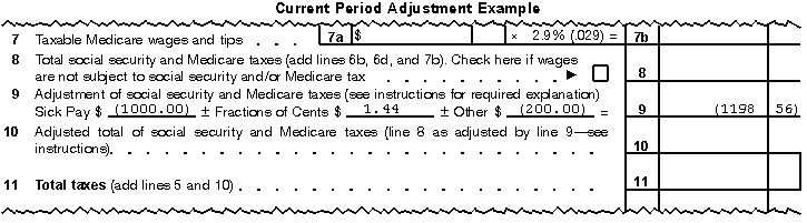 Current Period Adjustment Example