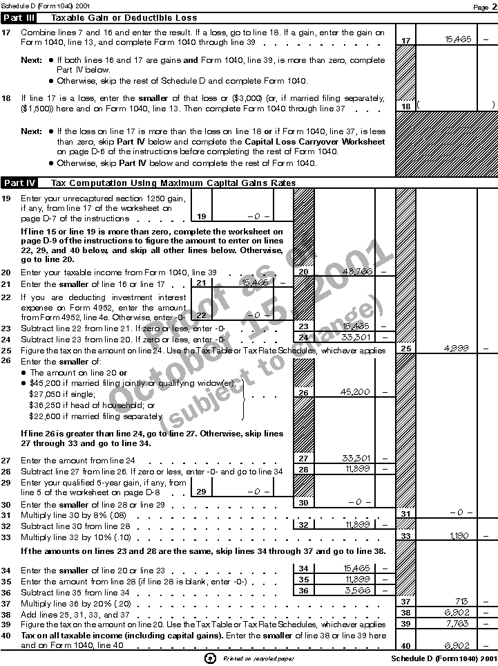 Publication 225, Farmer's Tax Guide; Chapter 20 Sample Return