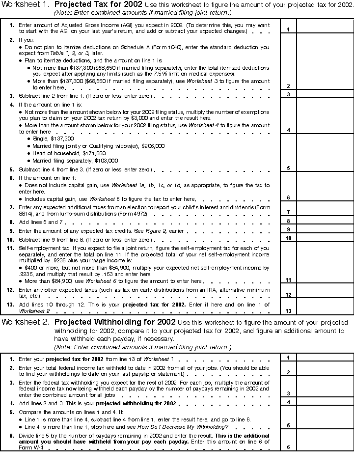 publication 919 how do i adjust my tax withholding w2 allowances