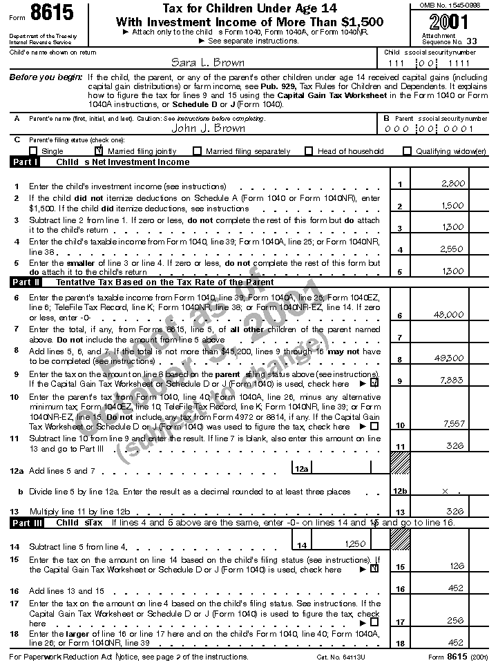 revenue form service internal 1040nr